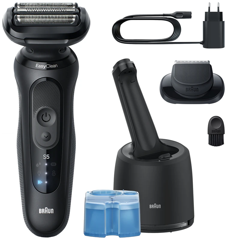 Elektrický holiaci strojček Braun Series 5 52-N7200cc s čistiacou a nabíjacou stanicou