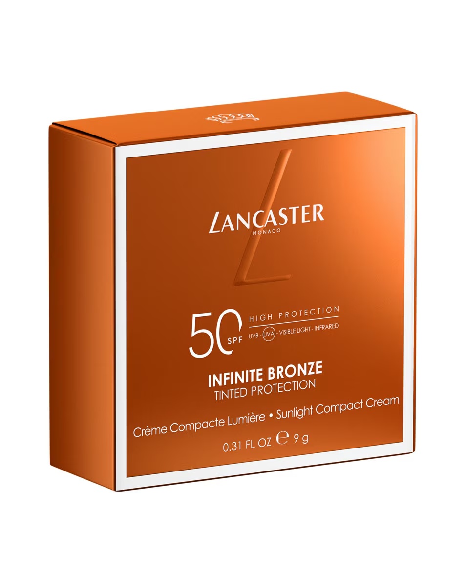 Cremă compactă cu protecție solară colorată Infinite Bronze LANCASTER SPF50