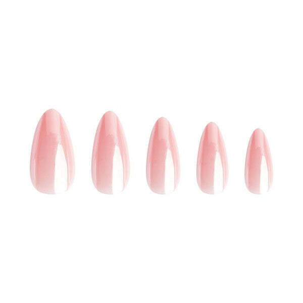 Unghie finte Nail HQ color mandorla e fragola (24 pezzi)