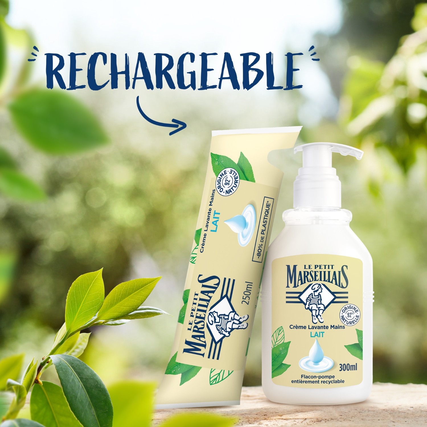 Le Petit Marseillais RECHARGE CREME LAVANTE MAINS LAIT