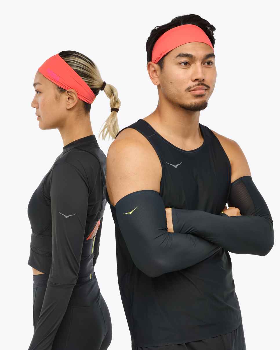 HOKA HOKA Pannband Grapefrukt