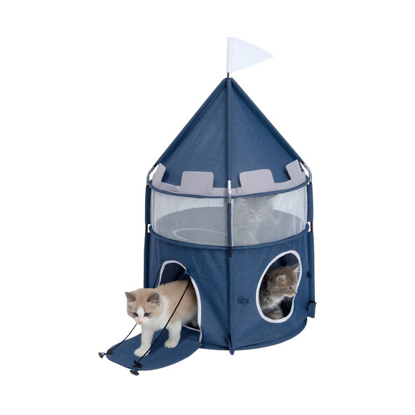Vesper Cat Castle, blue