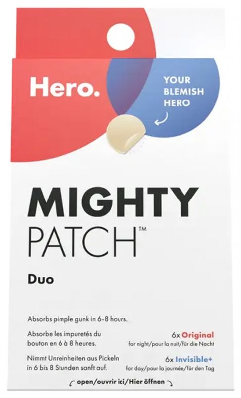 Mighty Patch Duo pretpūtīšu plāksteri Pinnes ārstēšana