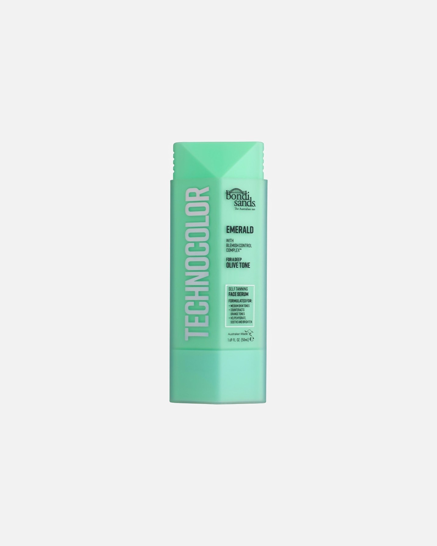 Samoopaľovacie sérum na tvár Bondi Sands Technocolor Emerald Green – 50 ml