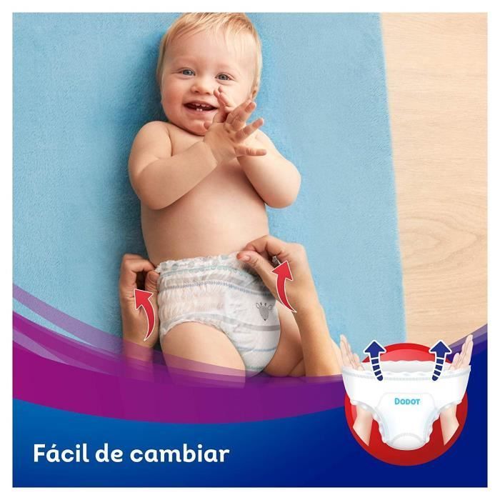 Dodot Activity  Pants pañal-braguita taille 4, Facile à Changer avec canaux d`air, 45 couches, 9  15 kg -
