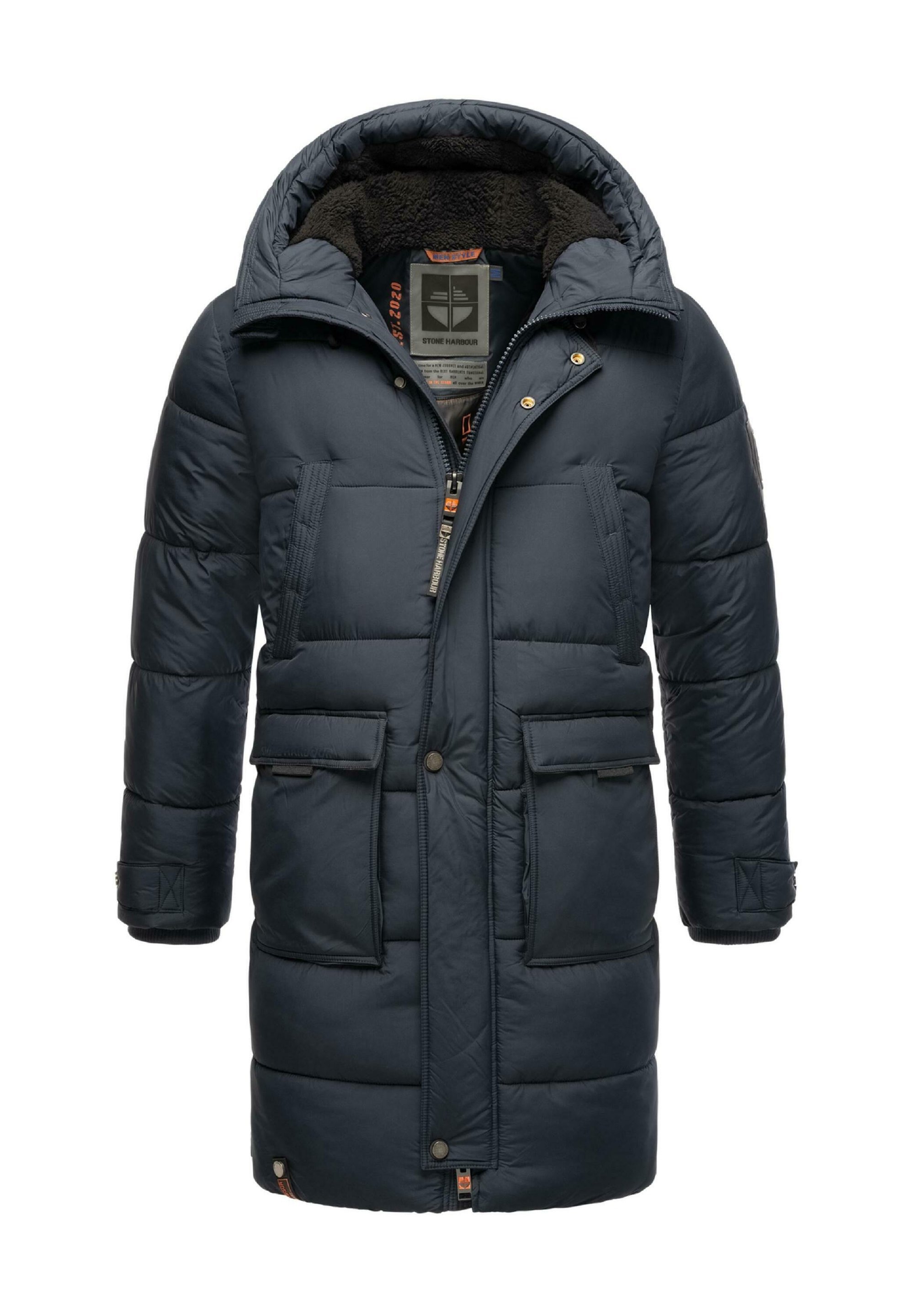 STONE HARBOUR BEVIIS - Winterjas - donkerblauw