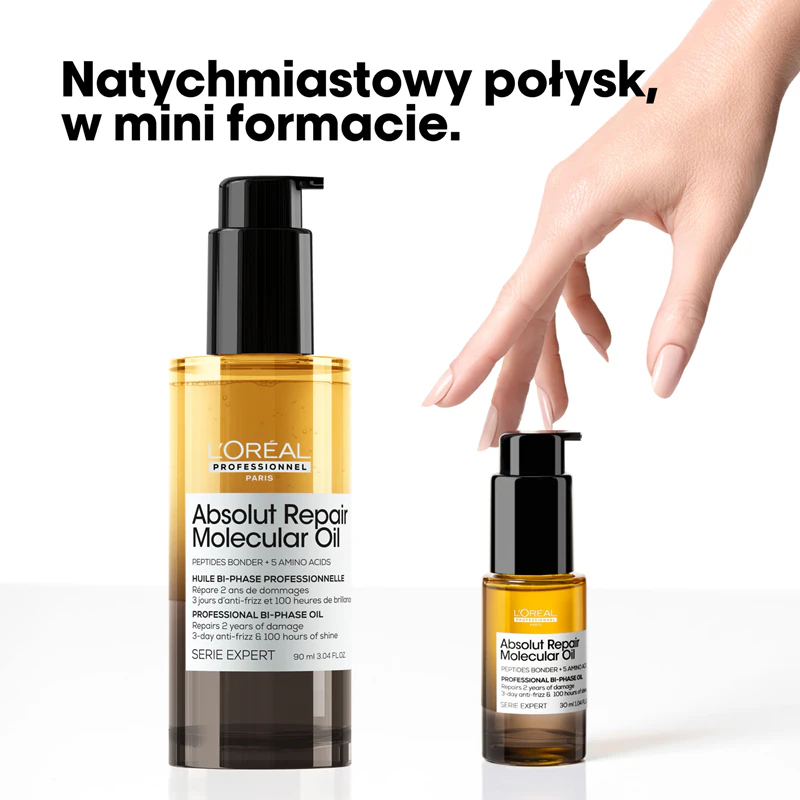 Óleo Capilar Nutritivo Molecular L'Oréal Professionnel Serie Expert Absolut Repair para Cabelos Danificados