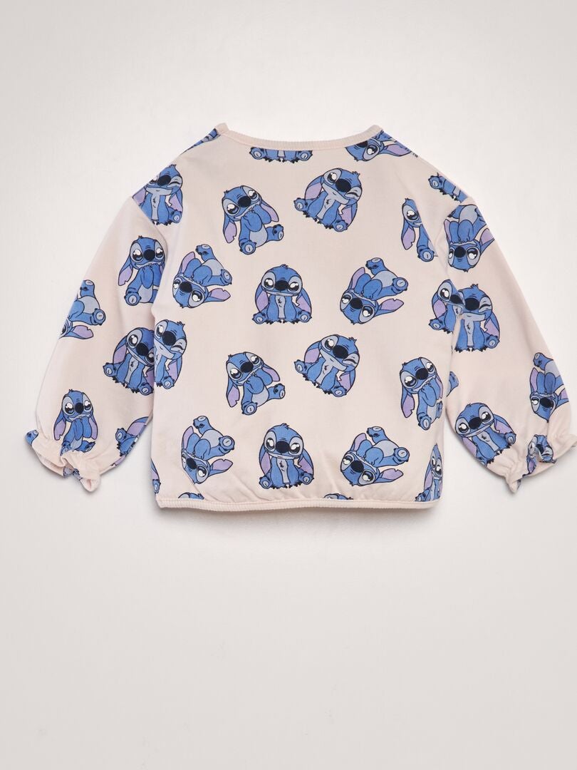 'Disney'-sweatshirt met ruchesmouwen - ROZE