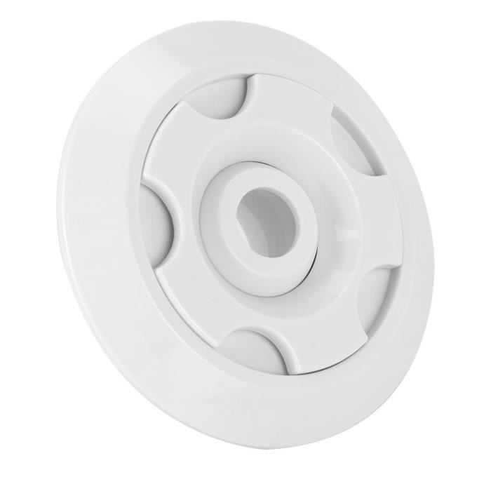 Boquilla de masaje giratoria de 360°, boquilla de chorro para spa, accesorio de spa de ABS de 2 pulgadas, masaje para exteriores en centros de spa.