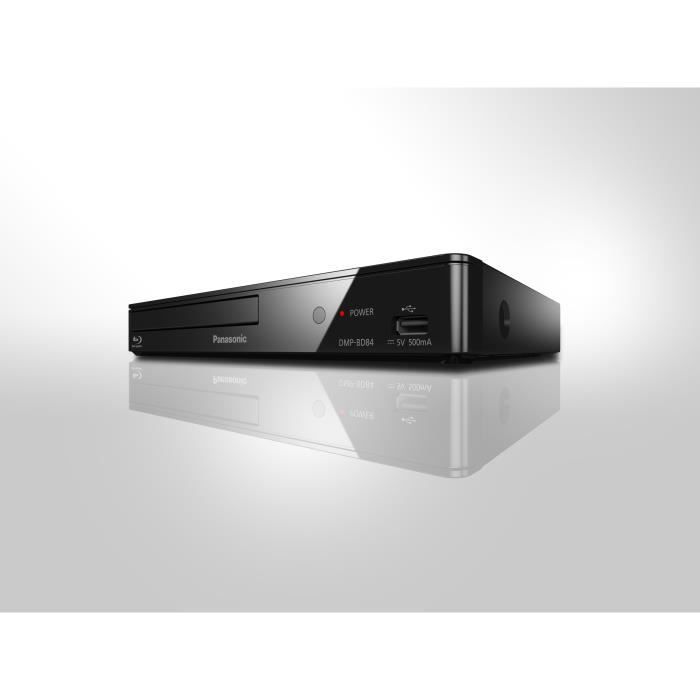 Lettore Blu-ray Disc 2D Panasonic BD84 - Porta USB - Design compatto - HD VOD, Internet, DLNA