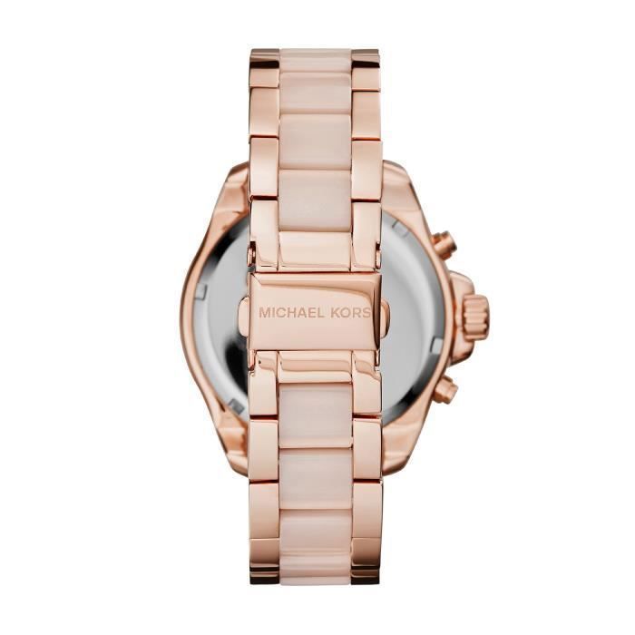 Michael Kors MK6096 Wren dameschronograafhorloge in roségoudkleurig staal