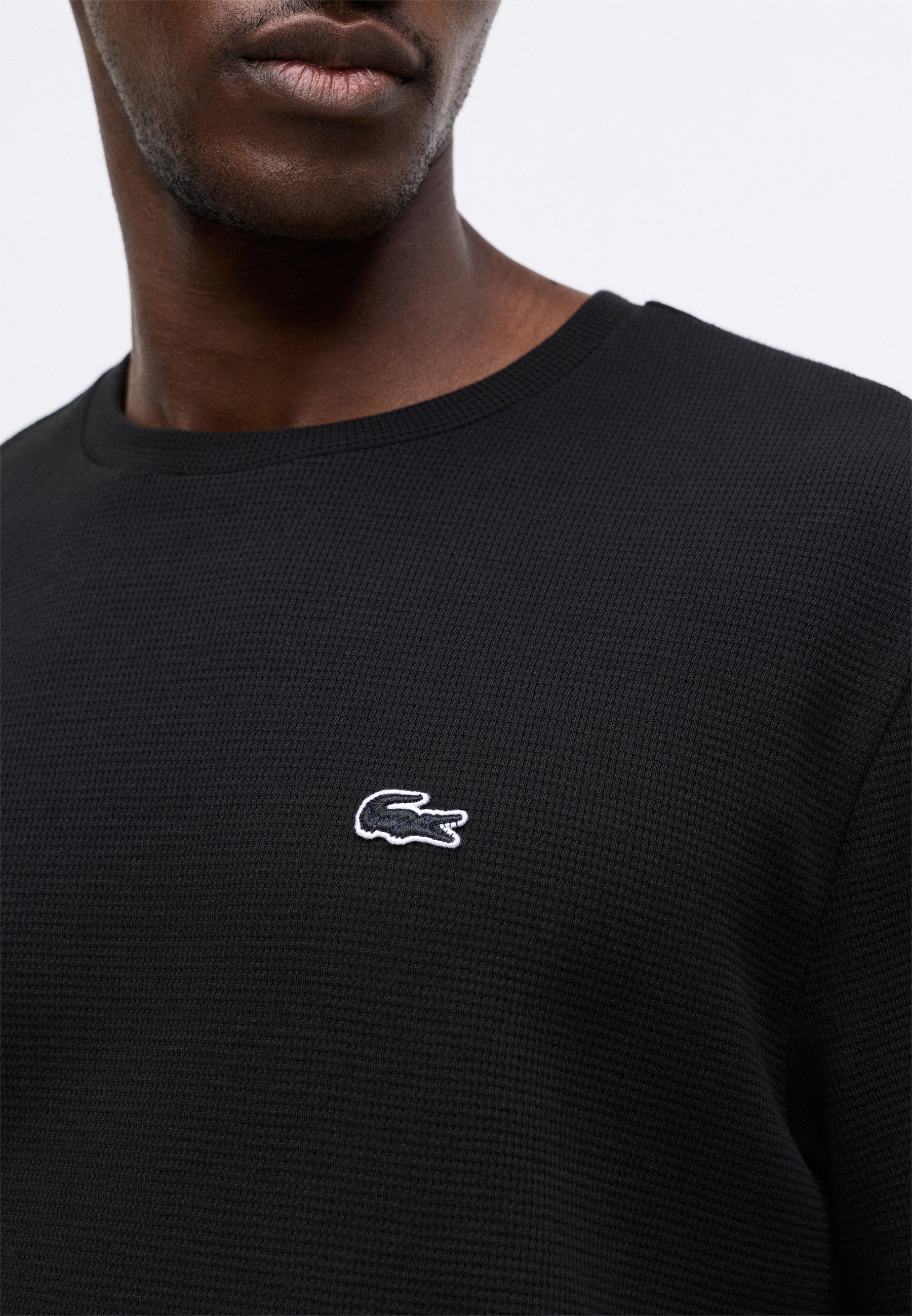 Lacoste T-shirt d'intérieur - Haut de pyjama - Noir