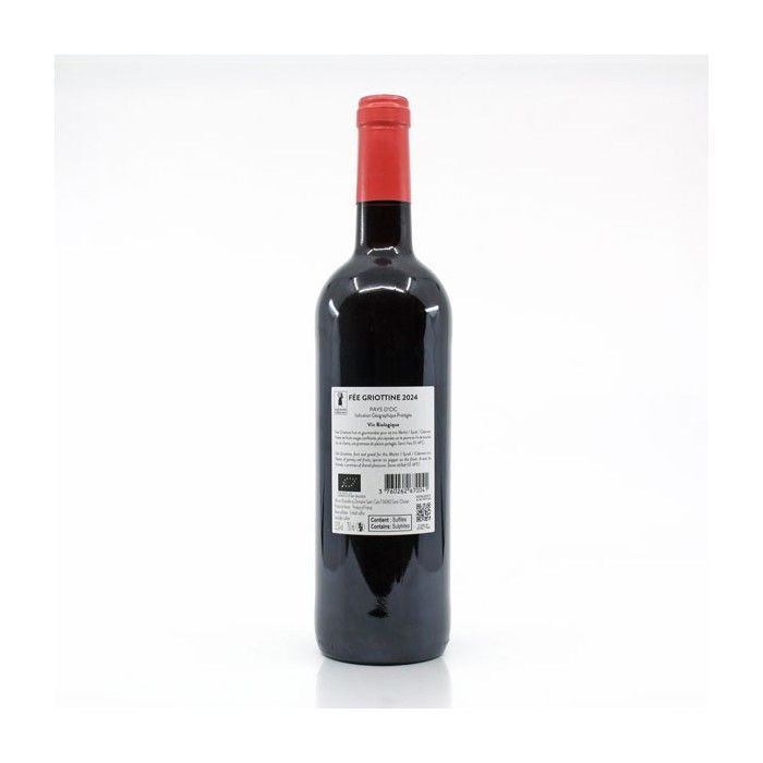 Domaine Saint Cels IGP Pays d'Oc Fée Griottine Rouge 2025 Bio 75 cl