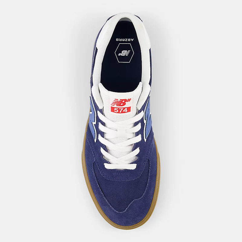 Męski NB Numeric 574 Vulc - NB Granatowy z Białym