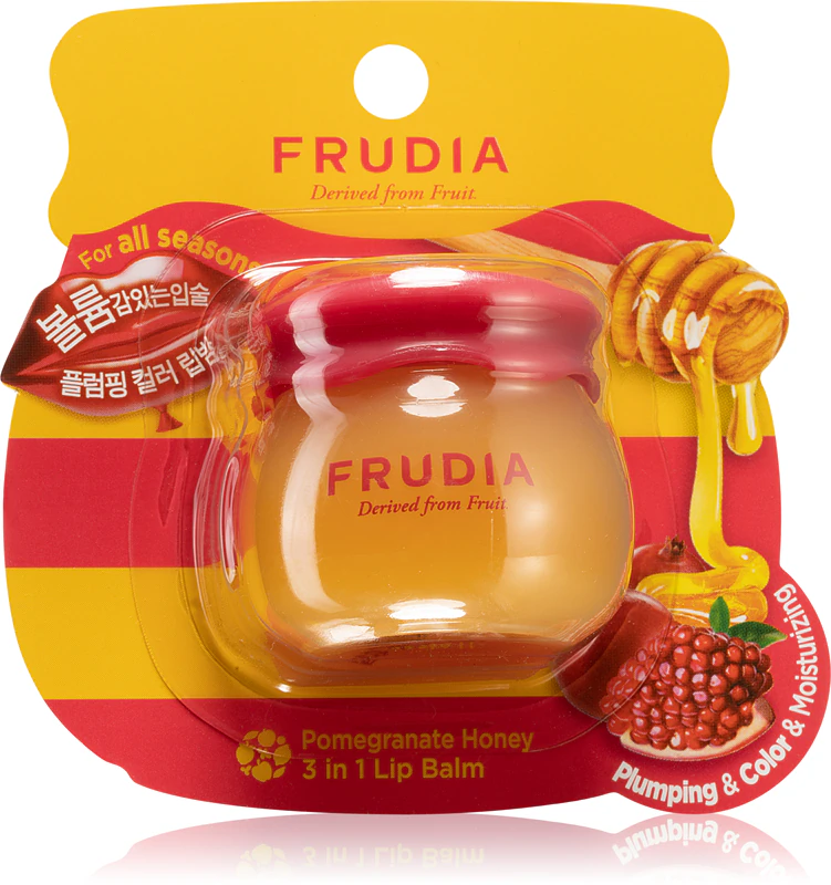 Bálsamo labial hidratante Frudia com mel e romã