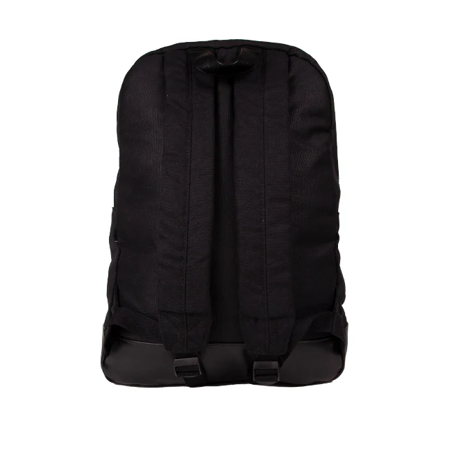 Mochila de lona preta