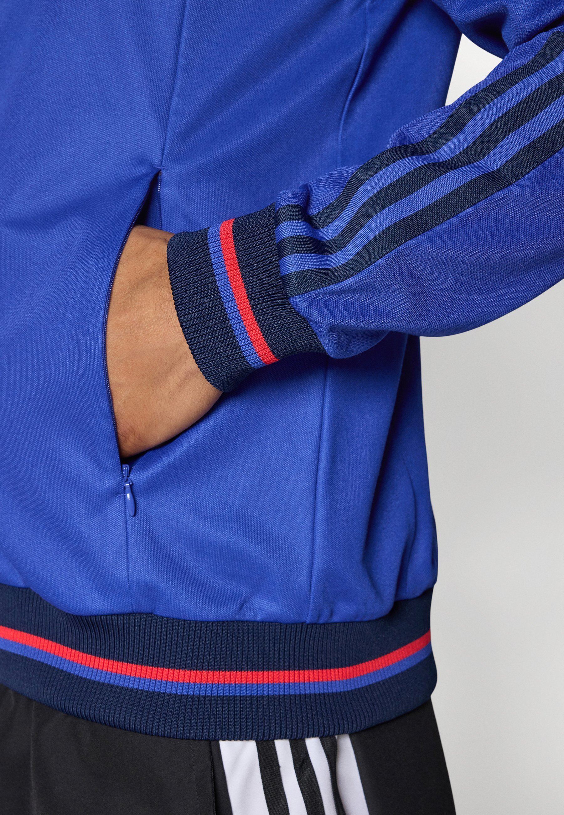 adidas Originals OLYMPIQUE LYON 75. AASTAPÄEVA SPORTITOOTEKOTT - Klubirõivad - poolvalge sinine