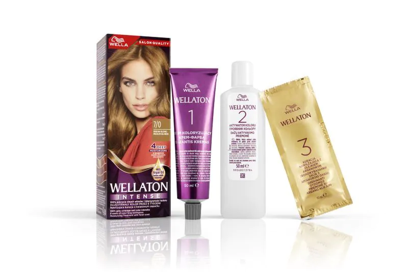 Wellaton Farba do włosów 7/0 Średni Blond
