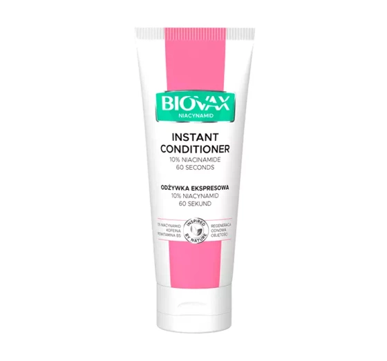 Biovax Niacynamid ekspresowa odżywka do włosów 7w1 200 ml