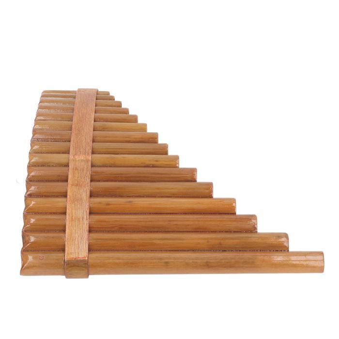 Vvikizy Flaste de poêle panpipe professionnelle musicale Musical Professional Panpipe Pan flûte 15 instruments quena Main droite