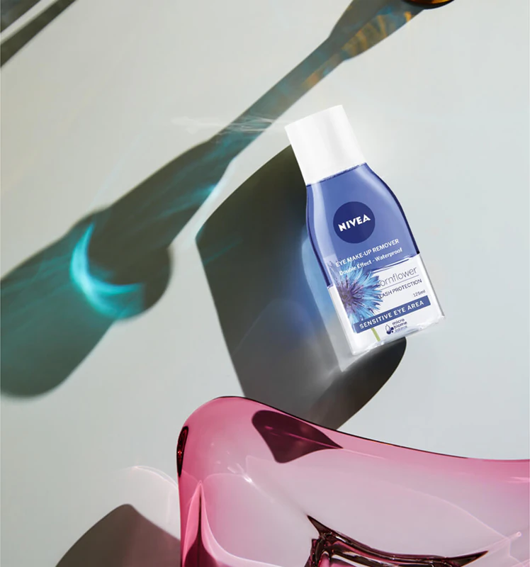 Removedor de maquiagem à prova d'água NIVEA Aqua Effect