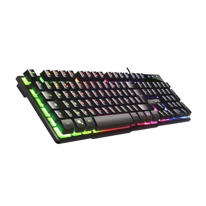 Tastiera da gioco - EMPIRE GAMING - K300 - AZERTY - Retroilluminazione LED RGB - Anti-Ghosting - 105 tasti
