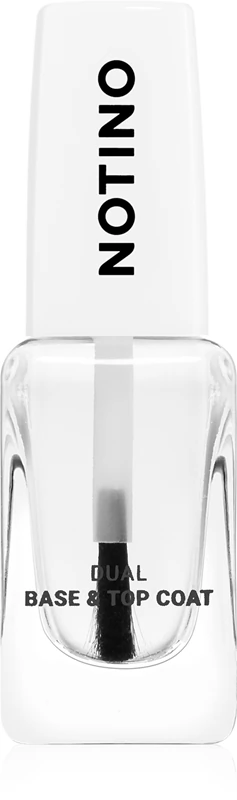 Notino Nail Care Dvojitý podkladový a vrchný lak podkladová a vrchná vrstva na nechty
