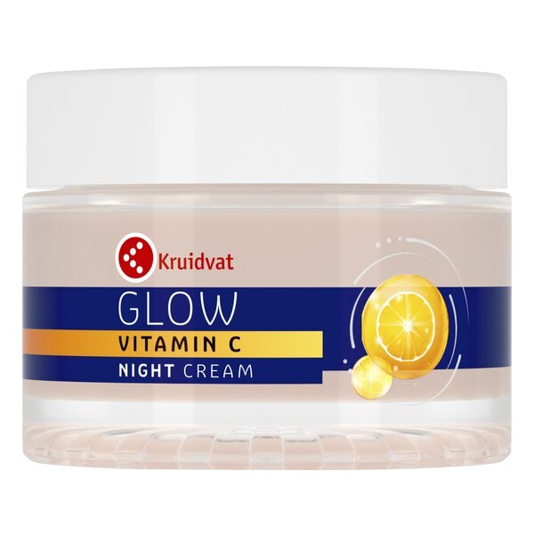 Kruidvat Glow noćna krema s vitaminom C<br>50ml