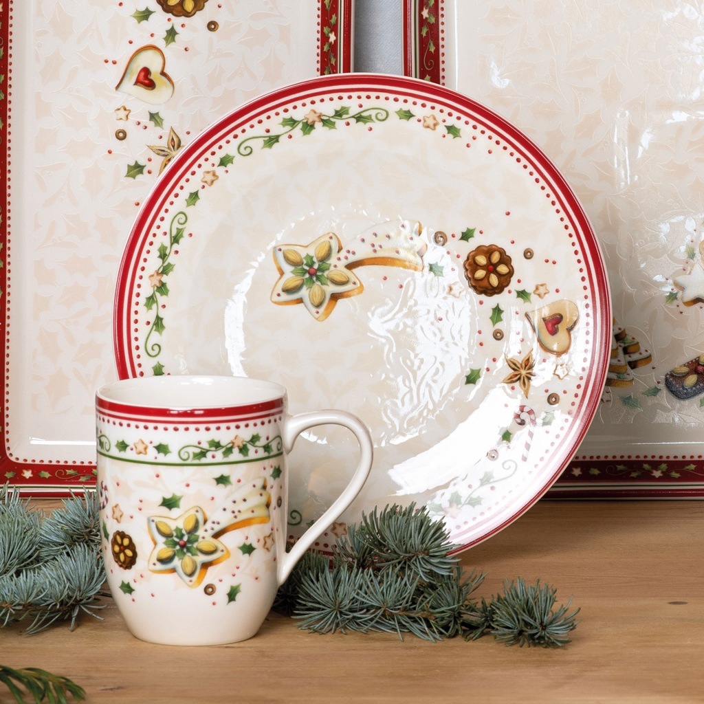 Villeroy & Boch krūze ar rokturi, Shooting Star Winter Pastry Delicacy – 1 gab.