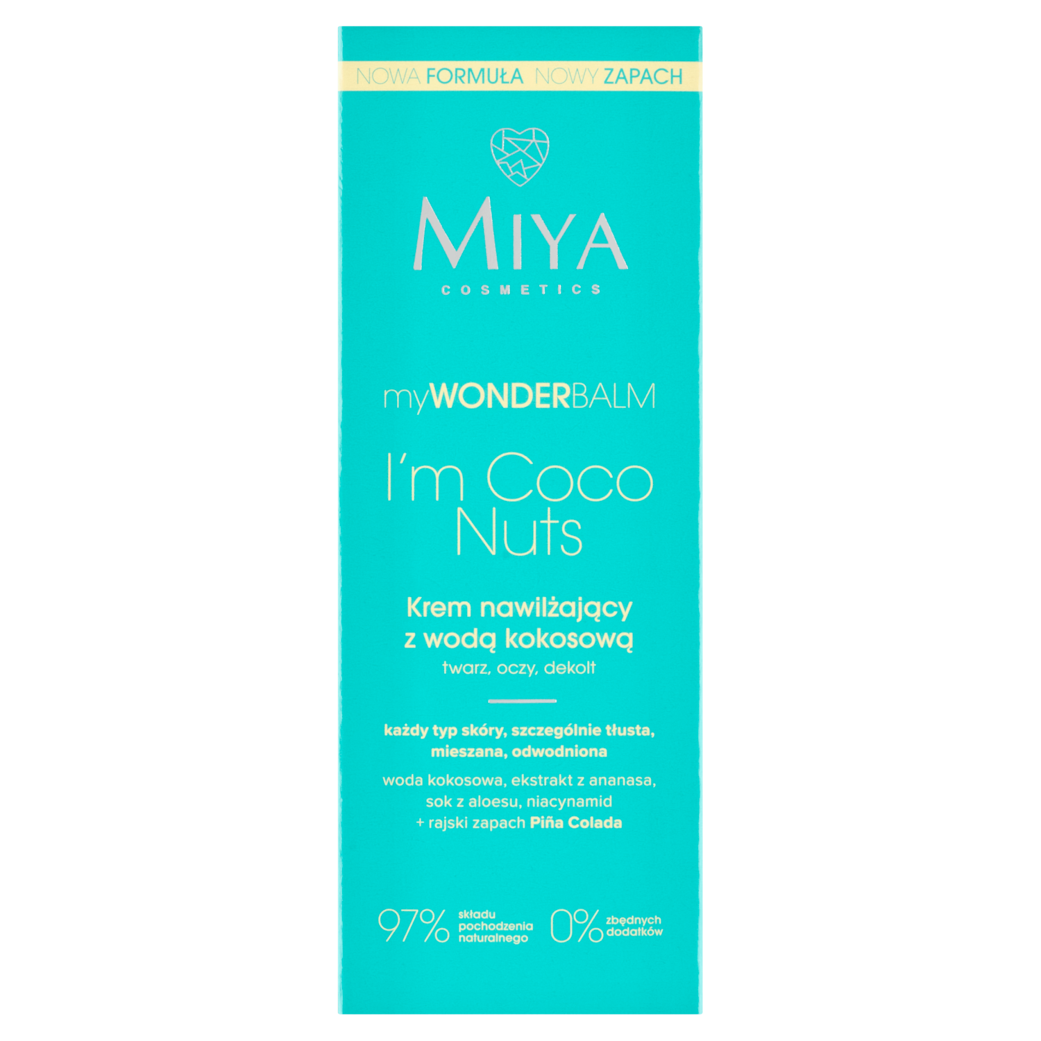 Miya Cosmetics MyWonderBalm Jaz sem kokos