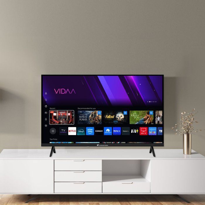 CONTINENTAL EDISON - CELED32SVHD26B6 - TV LED HD da 32'' (80 cm) - SMART VIDEO - 2xHDMI - 2xUSB