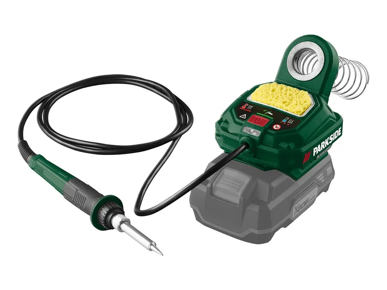 Estação PARKSIDE® com alimentação por bateria de 20V PLSA 20 Li B2 ou pistola com PHPA 20- Li A1