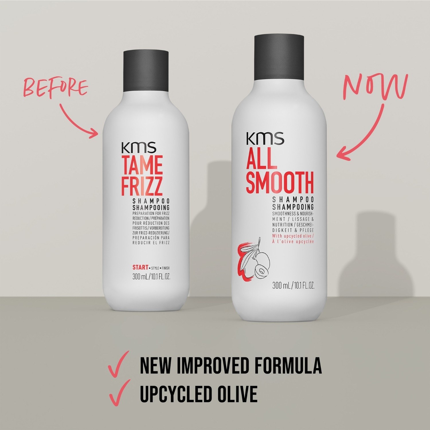 KMS šampon za kosu All Smooth - 300 ml