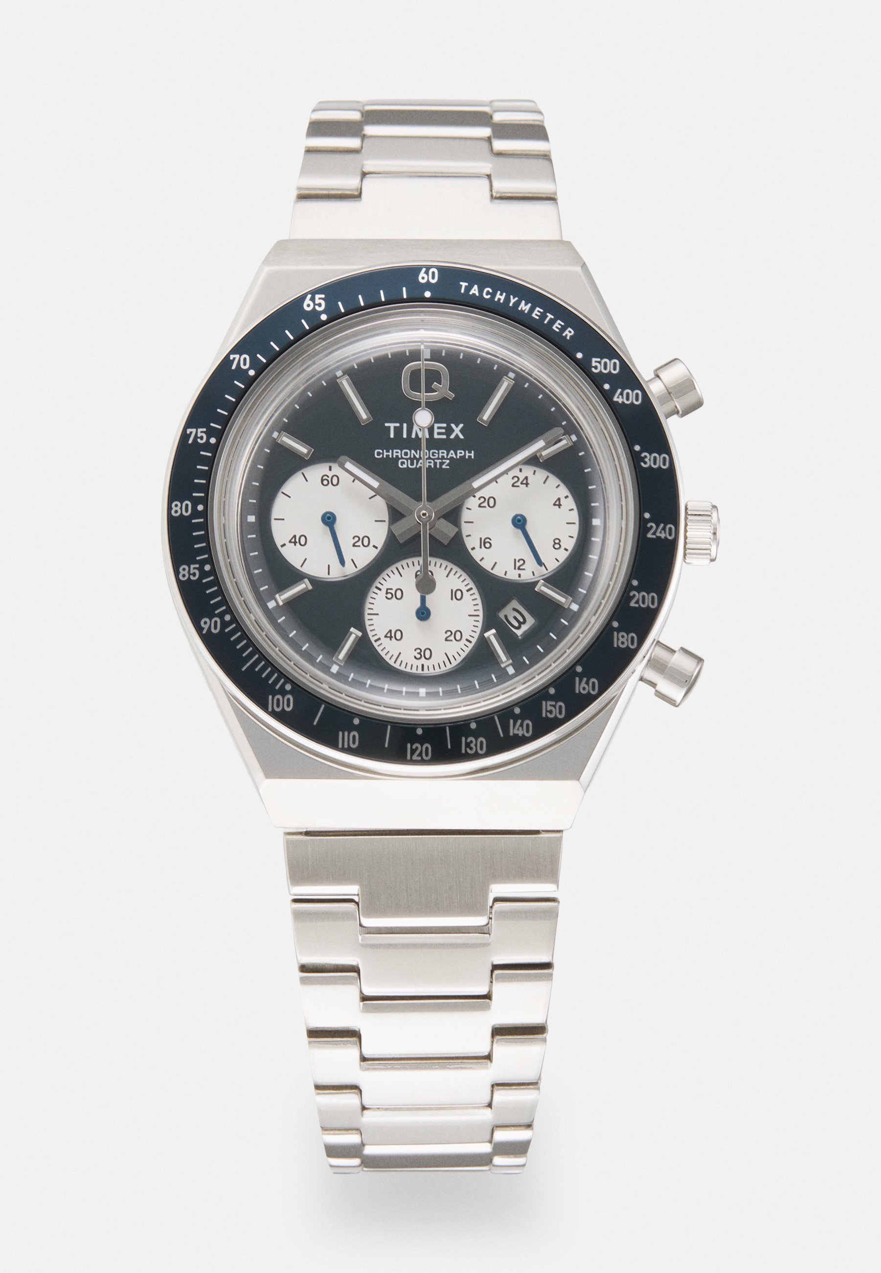 Montre-bracelet Timex - Chronographe - couleur argent