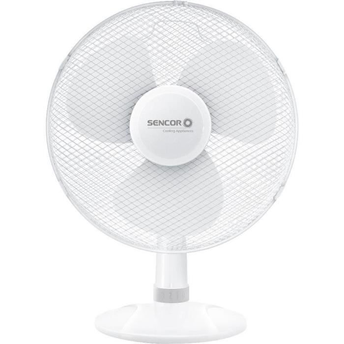 Ventilador de escritorio - Sencor - SFE 4037WH-EUE3