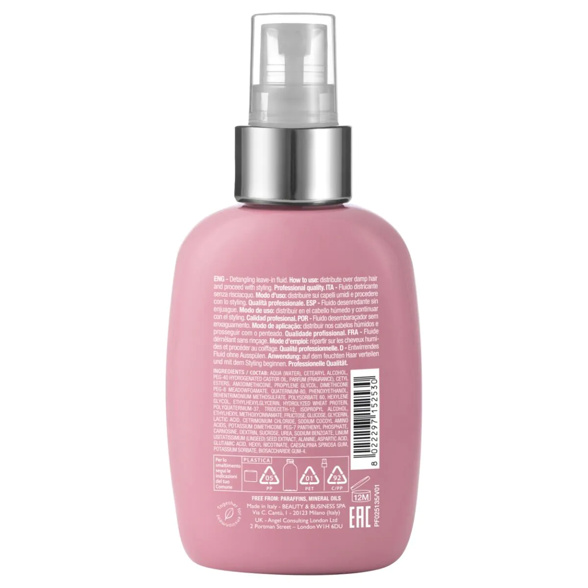 Alfaparf Milano Semi di Lino Moisture Fluid nawilżający do końcówek włosów