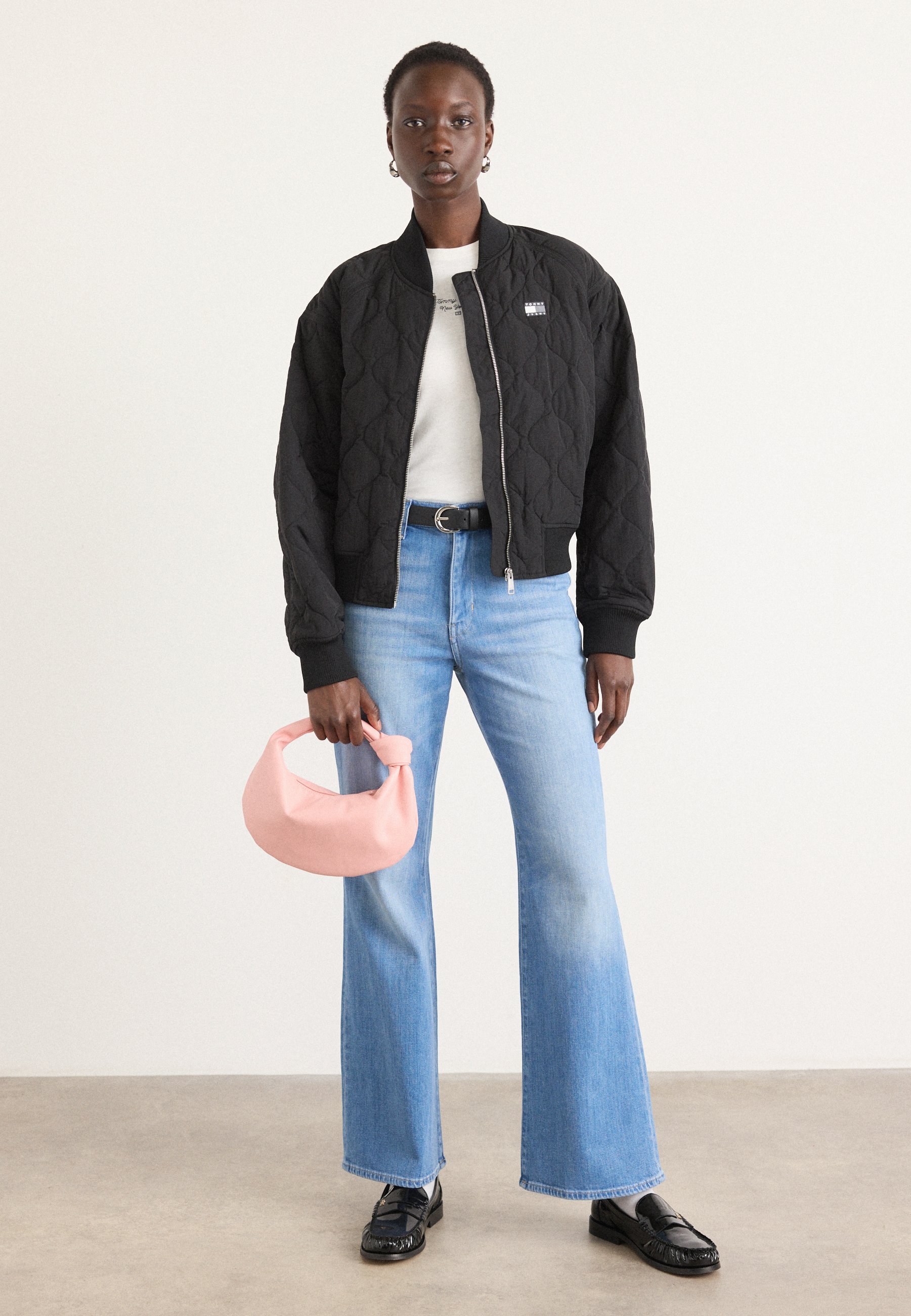 Giacca bomber Tommy Jeans - nera
