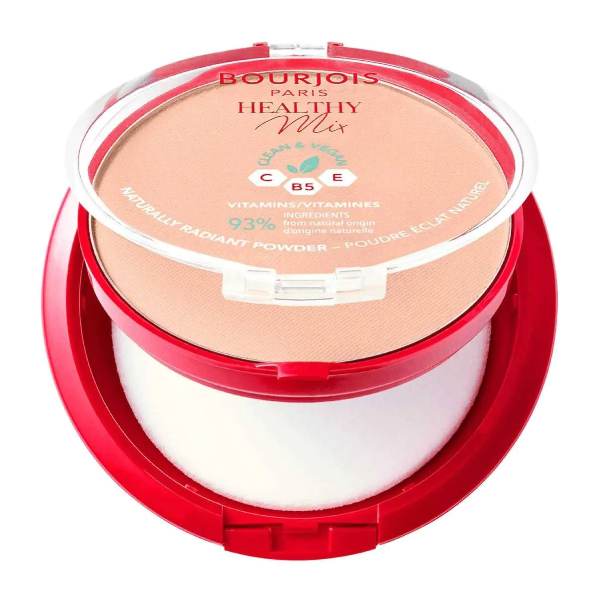 Bourjois Healthy Mix Clean & Vegan 03 Rose Beige Puder do twarzy