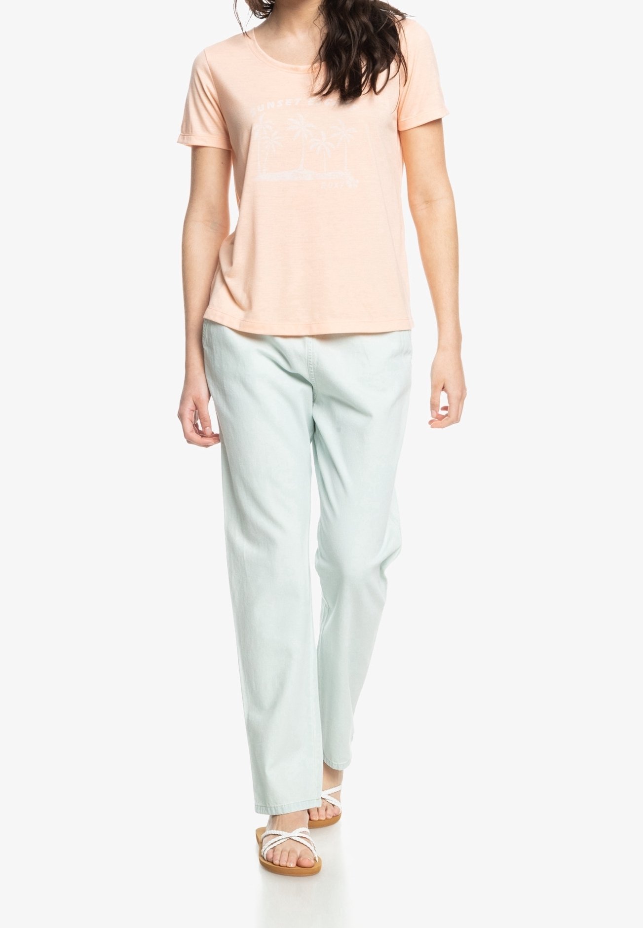 Roxy jeans met rechte pijpen - blauw