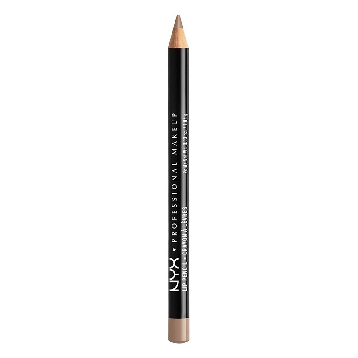 Nyx svinčnik za ustnice rjava 1g Slim