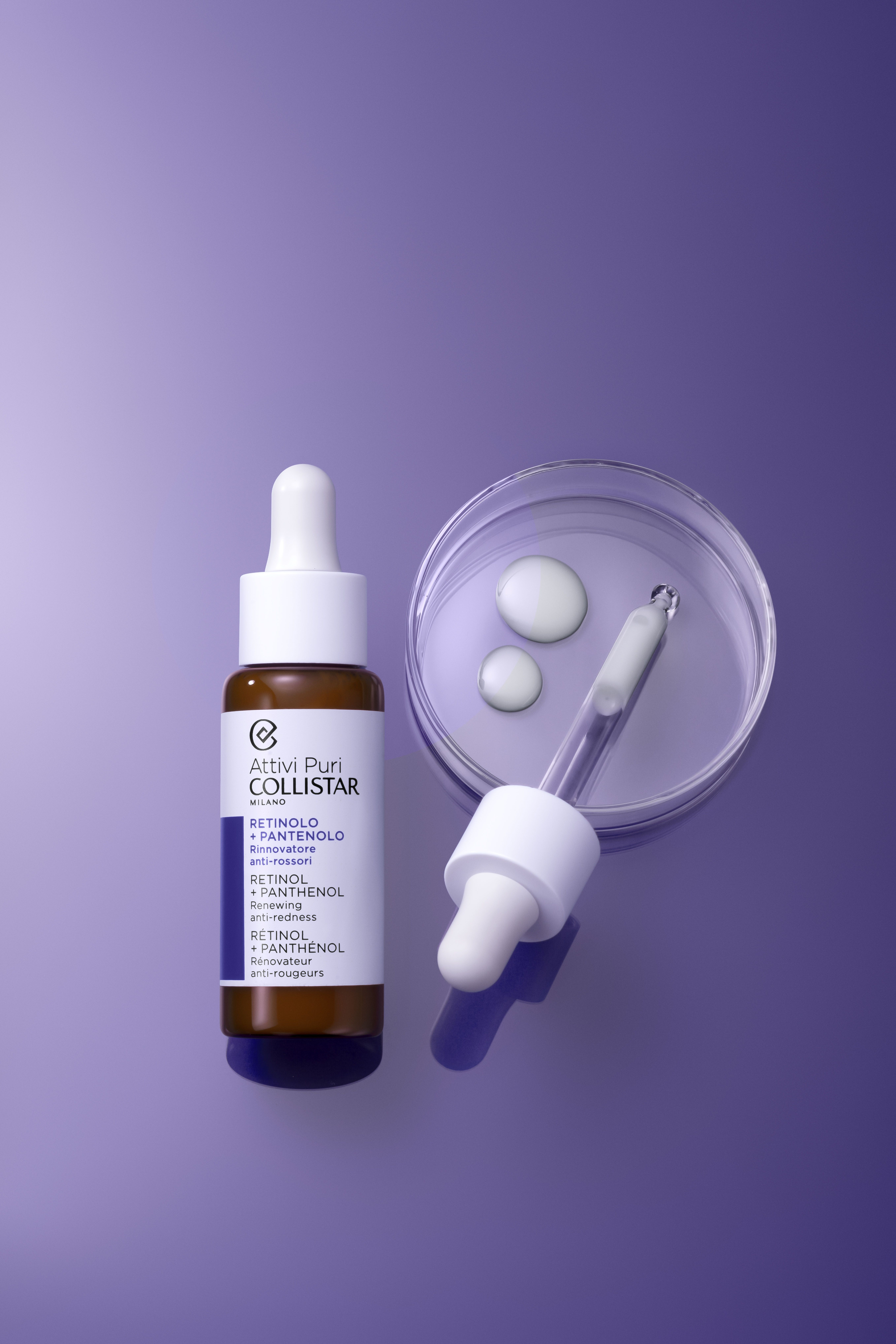 Attivi Puri Retinol Panthenol kapi protiv crvenila Luksuzni proizvod protiv bora i starenja