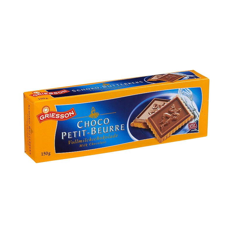 Sjokolade Petit-Beurre 150 g