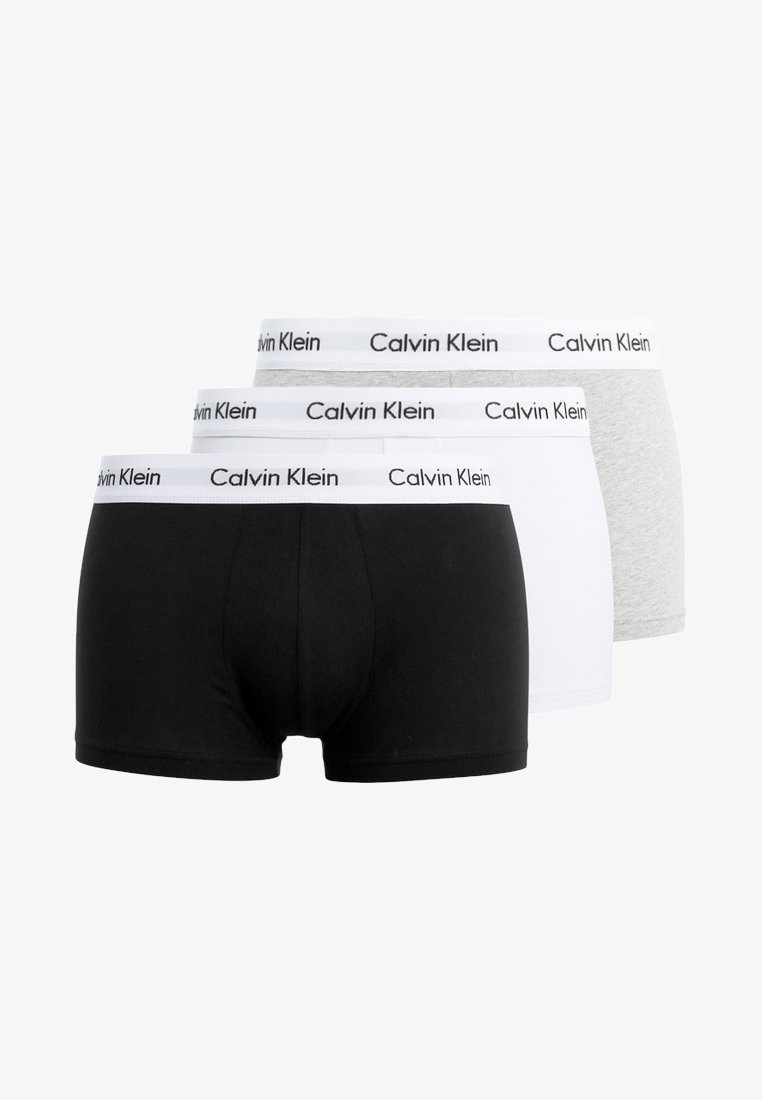 Calvin Klein Underwear NÍZKOPRIESTANÉ STRETCH TRIPSY 3 PÁSOK - Trínky - multi