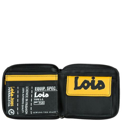  Portefeuille Lois Isthmus à fermeture éclair