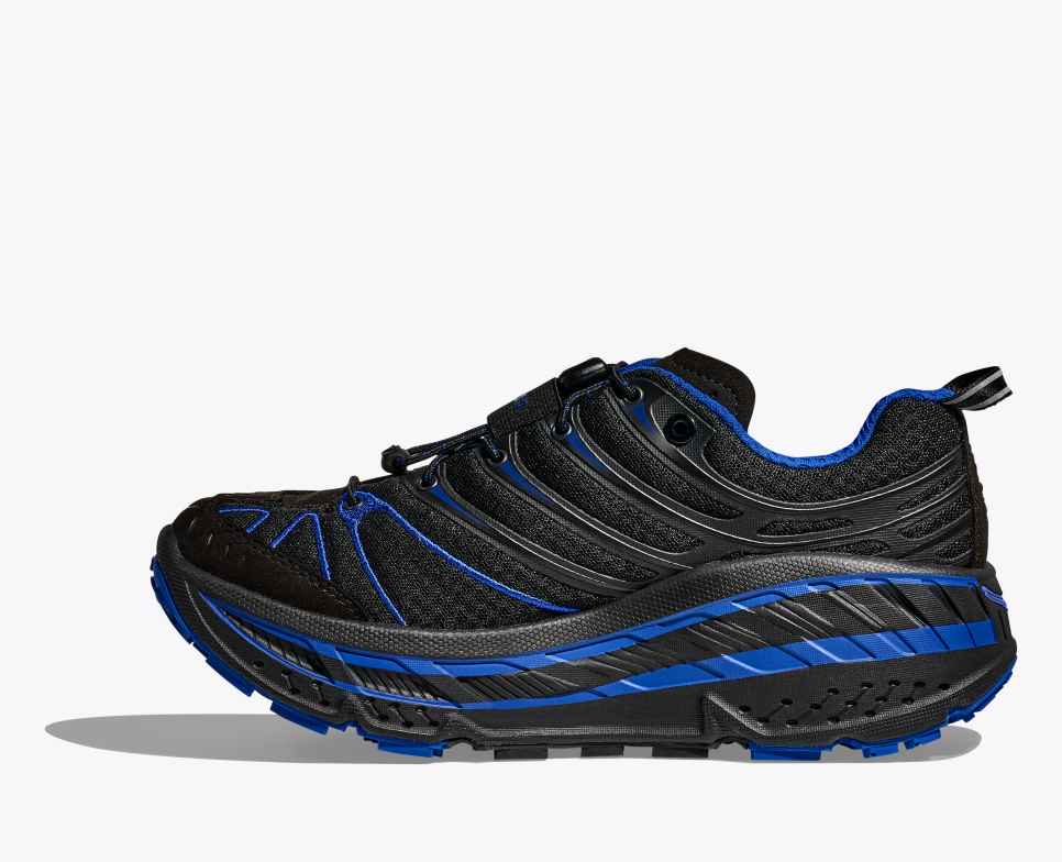 HOKA Stinson Evo OG Black / Ultramarine