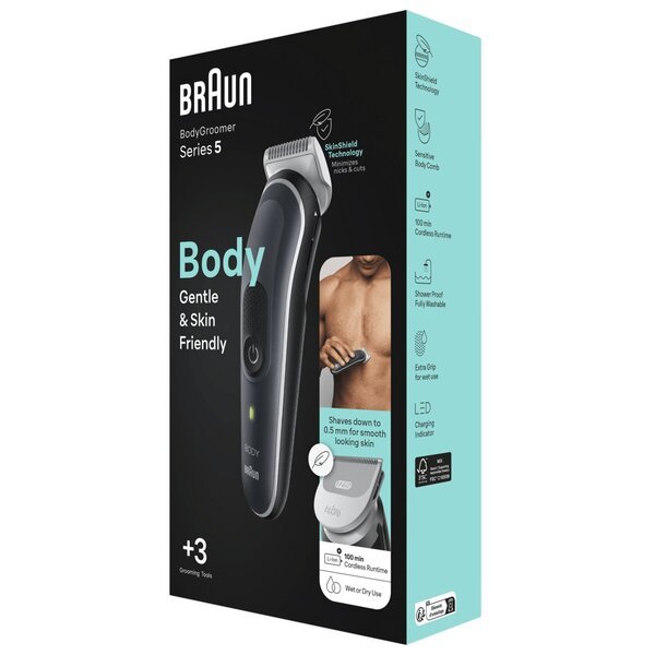 Braun Series 5 5340 тример за тело, антрацит