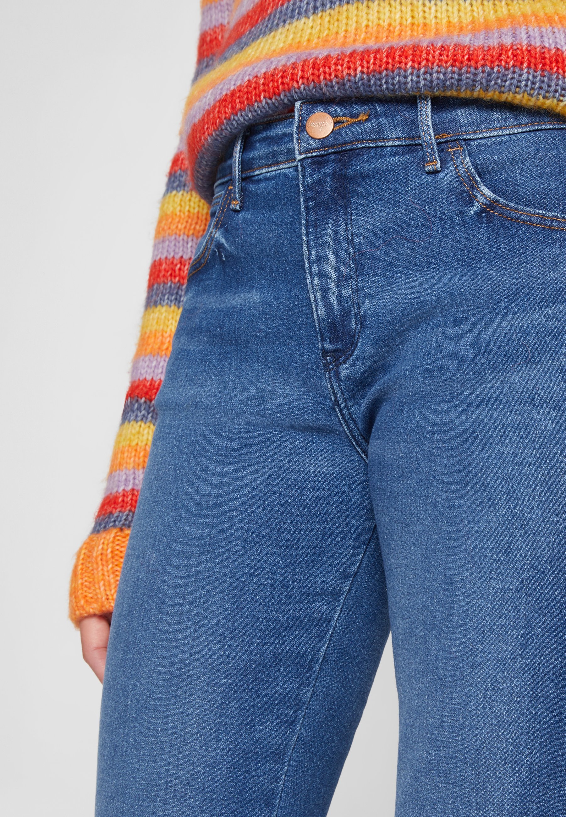 Wrangler Bootcut - Bootcut Jeans - blau