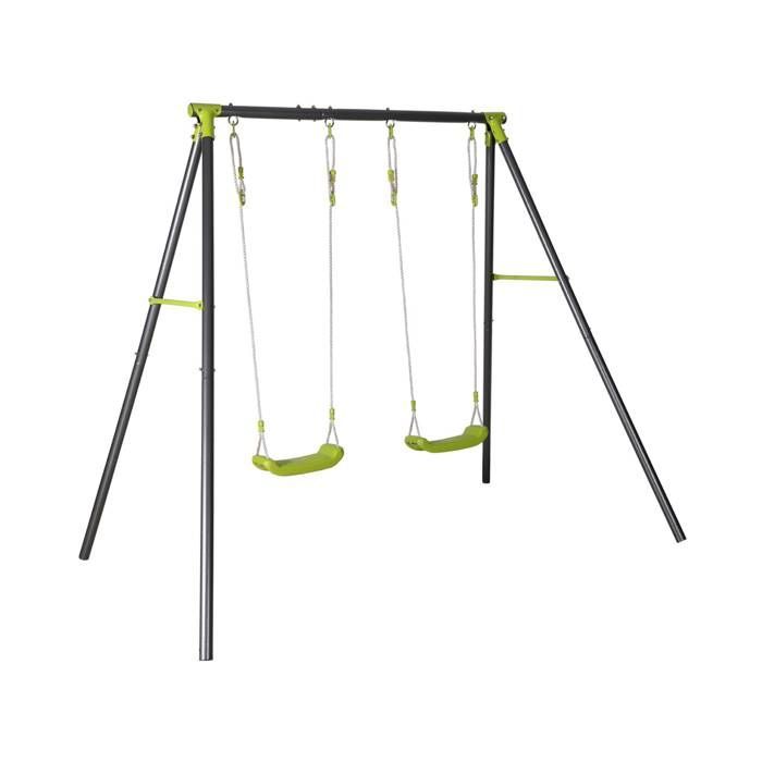 Portique balançoire double métal BISE
