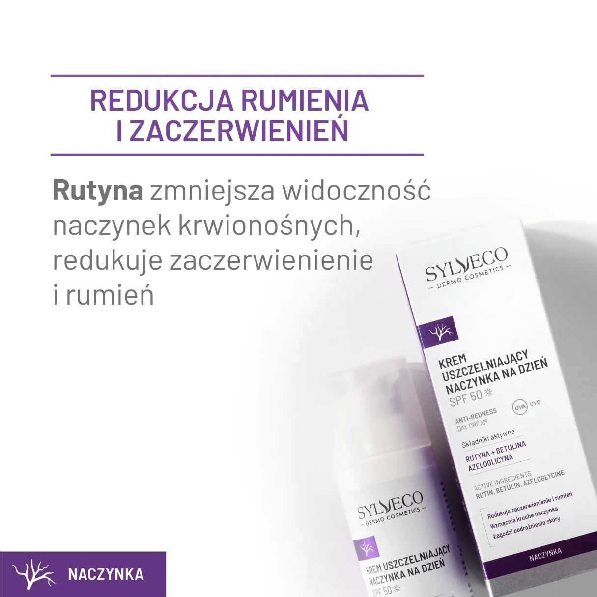 Sylveco Dermo Krem uszczelniający naczynka na dzień