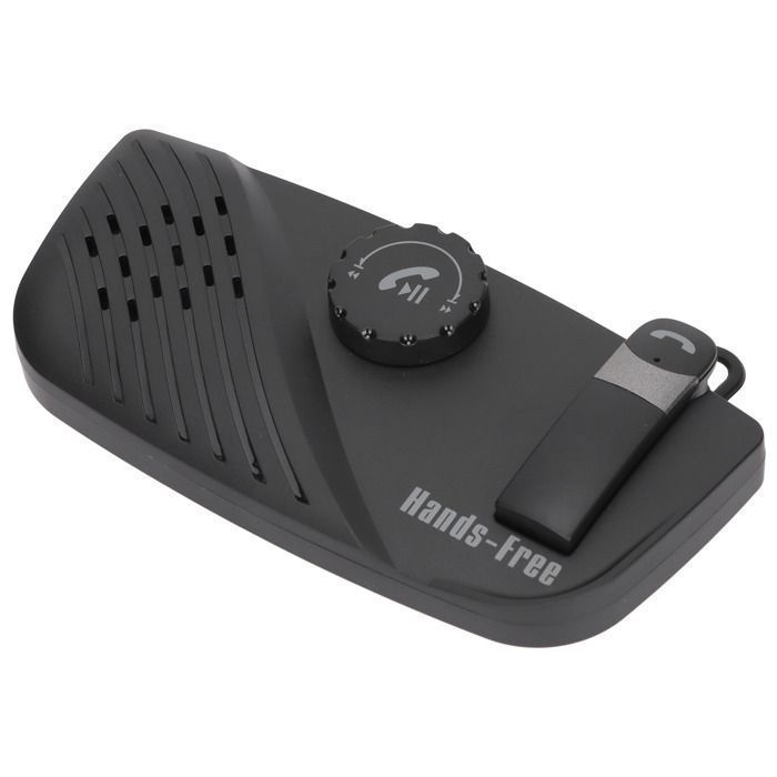 Kit vivavoce Bluetooth - Cancellazione del rumore - Auto - Multipoint - Lunga durata della batteria - Nero